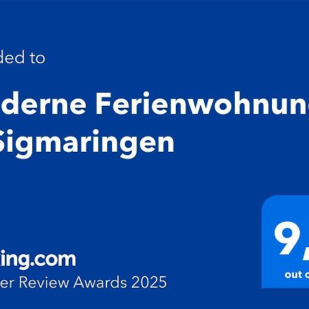 Moderne Ferienwohnung In Sigmaringen Ngoại thất bức ảnh