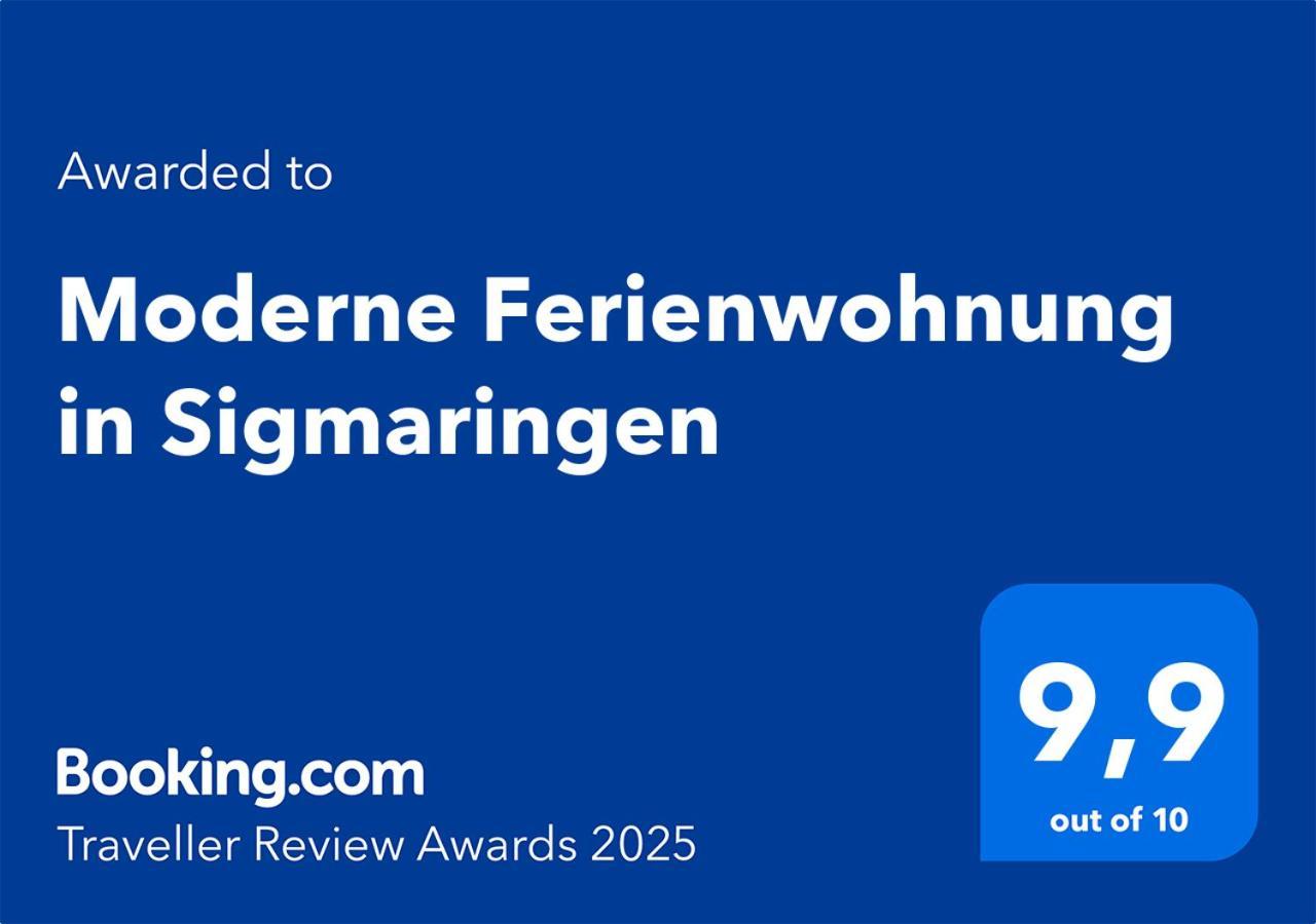 Moderne Ferienwohnung In Sigmaringen Ngoại thất bức ảnh